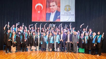 Selçuk Üniversitesi Eğitim Fakültesi Mezuniyet Töreni yapıldı